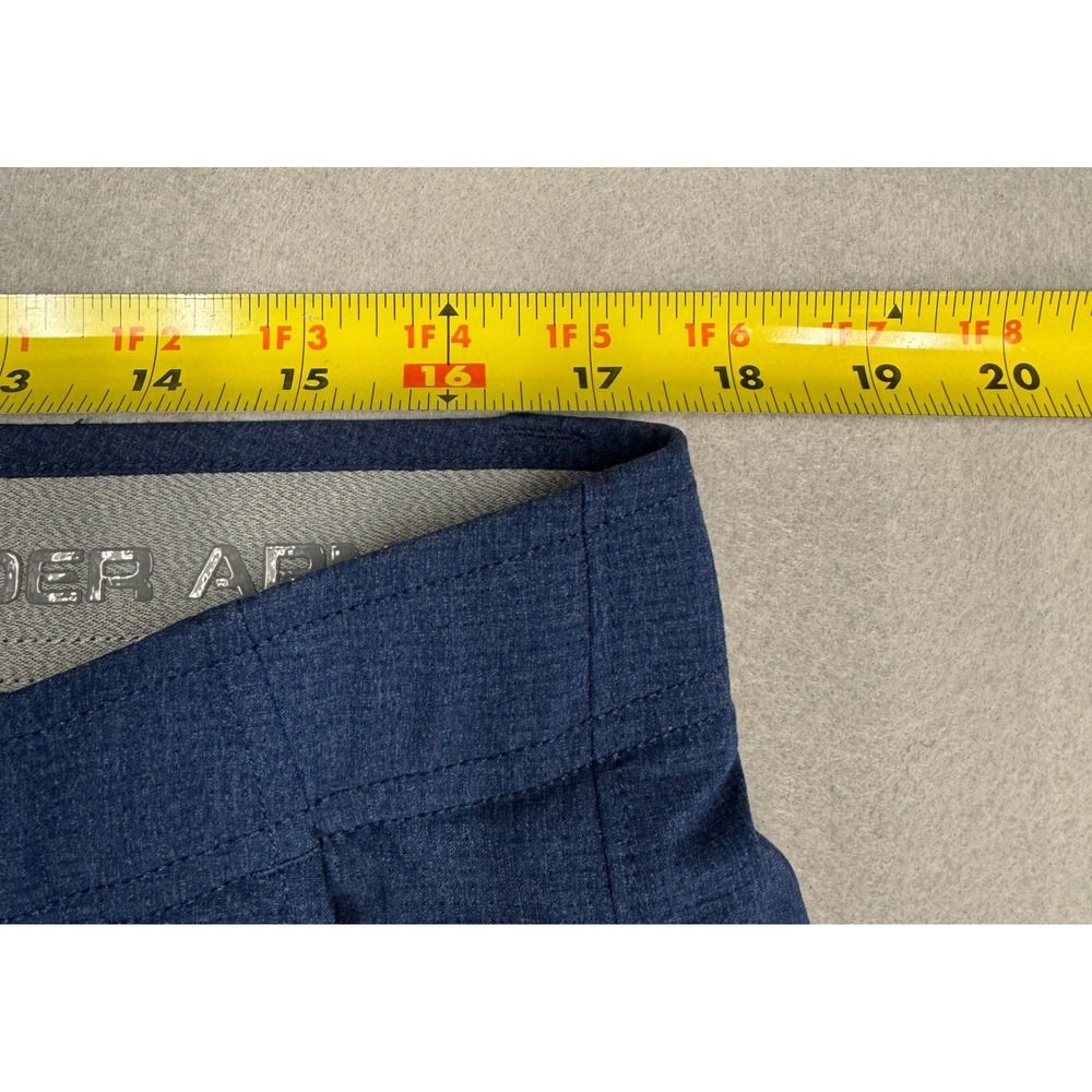 Under Armour Match Play Golf Pants Mens 36/30 Blue Heather Performance Trousers - Picture 5 of 8